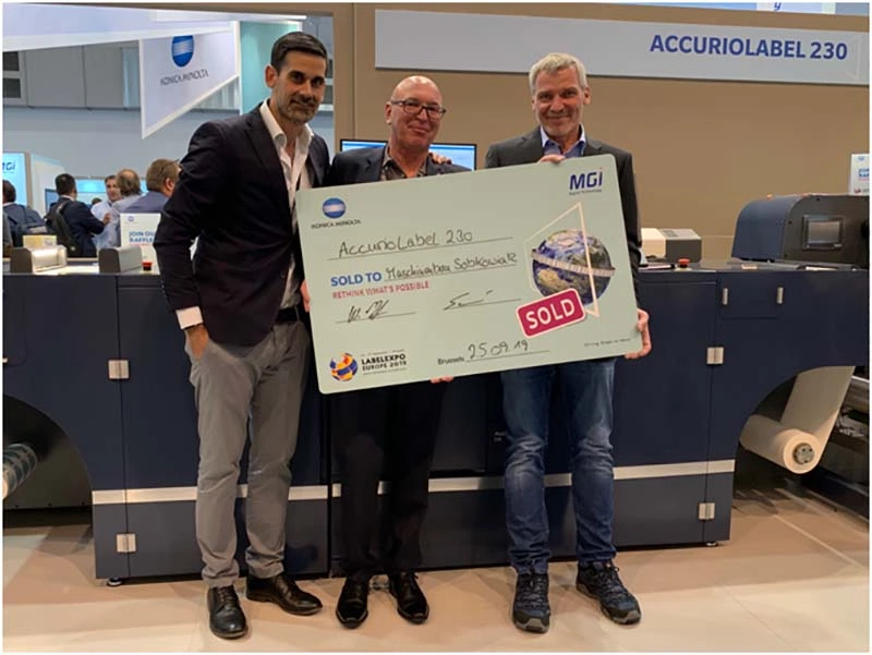 Konica Minolta達成安裝1,000台AccurioLabel數位標籤印刷機里程碑 Konica Minolta達成安裝1,000台AccurioLabel數位標籤印刷機里程碑