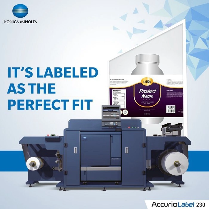 Konica Minolta達成安裝1,000台AccurioLabel數位標籤印刷機里程碑 Konica Minolta達成安裝1,000台AccurioLabel數位標籤印刷機里程碑